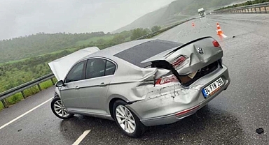 AKP Milletvekili trafik kazası geçirdi