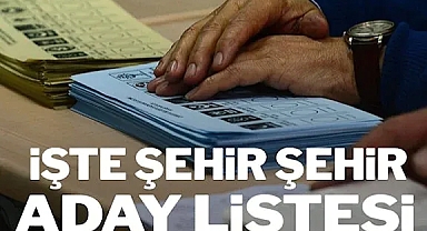 CHP milletvekili aday listesi belli oldu