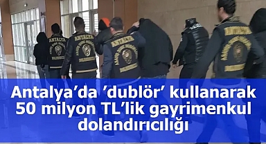 Tapuda ‘dublörlü’ dolandırıcılık: 2 tutuklama