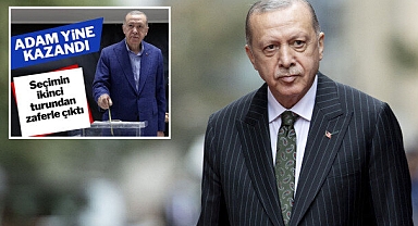 Seçim sonuçları netleşti: Erdoğan yine kazandı!