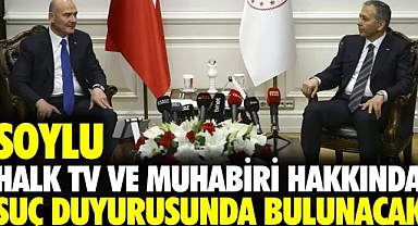 Soylu Halk TV ve muhabiri hakkında suç duyurusunda bulunacak