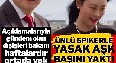 TV spikeriyle aşk yaşıyordu: Dışişleri bakanı aniden ortadan kayboldu