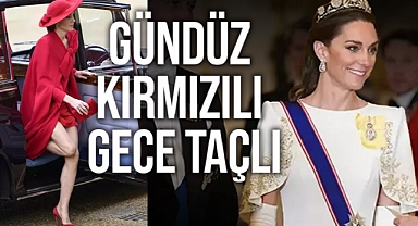 Kırmızılı Kate rüzgar gibi esti, geçti... Kimsenin gözü Camilla'yı görmedi