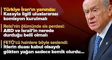 MHP lideri Bahçeli' ''HDP ve devamı sözde parti kapatılmalıdır.''