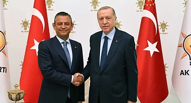 Özgür Özel ile Erdoğan bir araya geldi: Görüşme AKP Genel Merkezi'nde