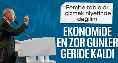 Cumhurbaşkanı Erdoğan'dan ekonomi mesajı