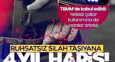 Yetkisiz çakar kullanımı ve ateşli silahlara cezalar artırıldı