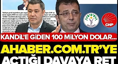 İmamoğlu'nun ahaber.com.tr'ye açtığı davaya ret! Mahkeme kararını açıkladı.